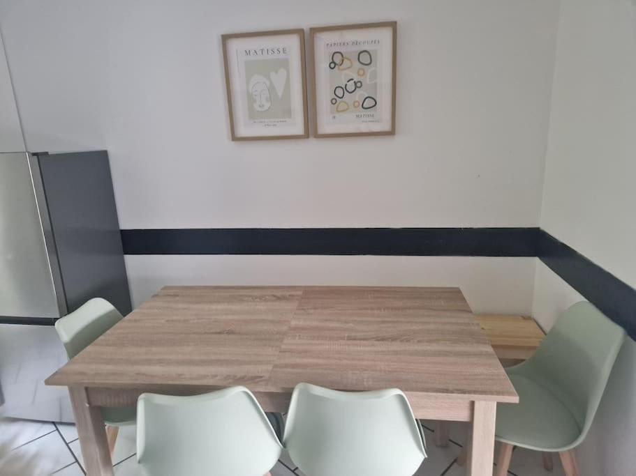 Appartement Duplex With Patio Near Exhibition Messe *
